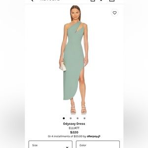 Revolve: Elliatt Odyssey Dress